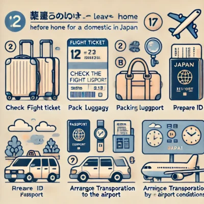 国内線飛行機の乗り方ガイド